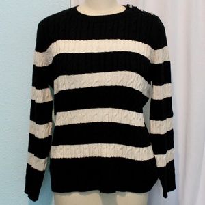 Charter Club Striped Sweater